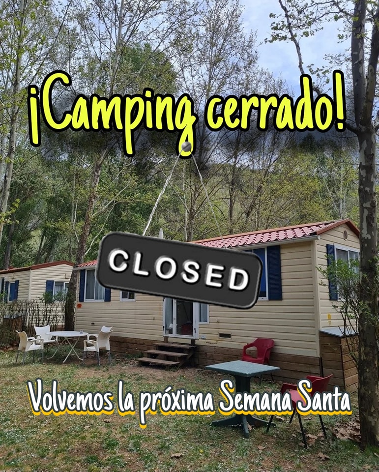 Camping Rio Lobos Cerrado