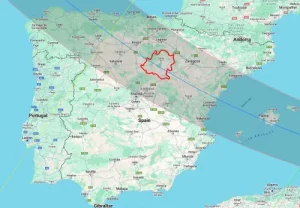 Ecilpse total solar a su paso por Soria