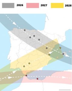 Eclipse 2026 2027 2028