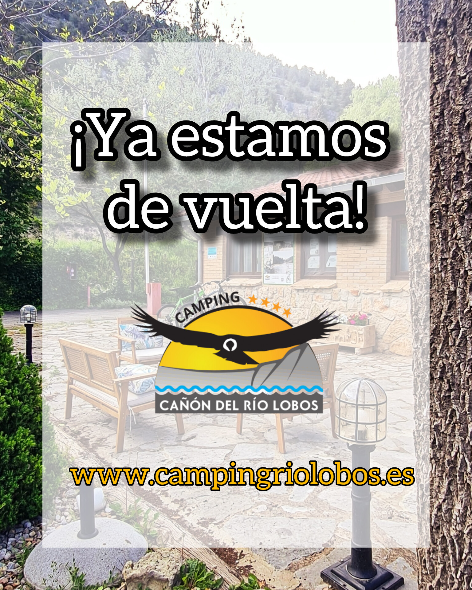 Apertura Camping Rio lobos 2026